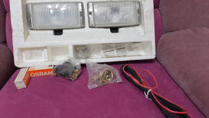 Set proiectoare ceata OEM Bosch Pilot 150 pentru mașini clasice vw golf etc - imagine 3