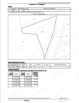 teren parcela 2500mp langa lac Slatina olt - imagine 4