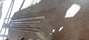 Vând șine metalice perdea, jaluzele verticale.