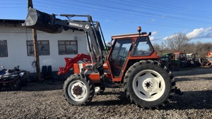 Vând sau schimb Fiat AGRI 100-90 cu încărcător frontal - imagine 5