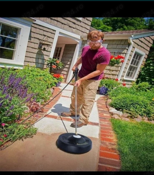 Pompa presiune 220v benzina spalat case dale decorativa hale gard case - imagine 5