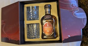 vand whisky;,  Glen Deveron 20 ani, Cardhu 12 ani+2 pahare