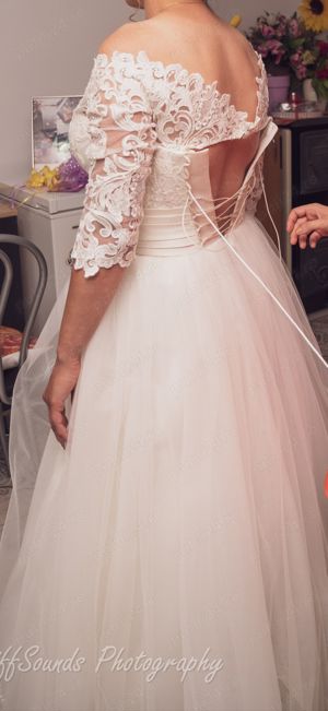 Rochie de mireasa nr 48 ML  - imagine 3