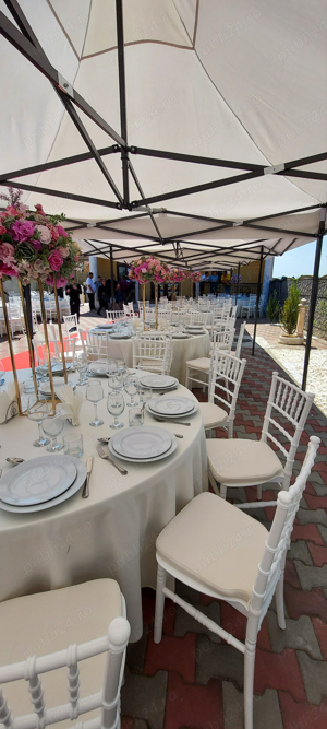 Închiriez mese,scaune,vesela,pavilioane  - imagine 4