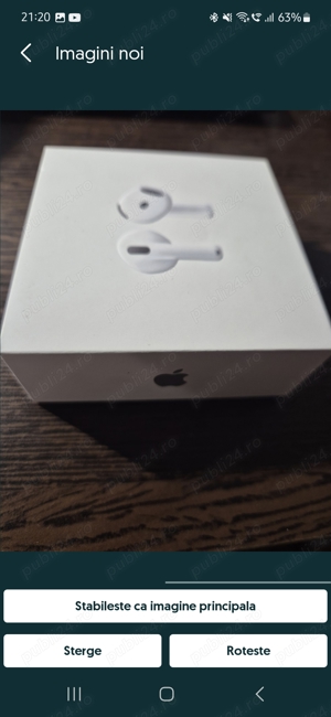 Casti Apple Airpods 4 - imagine 2