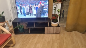 Comoda TV, pal melaminat, stejar magia - imagine 3