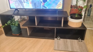 Comoda TV, pal melaminat, stejar magia - imagine 2