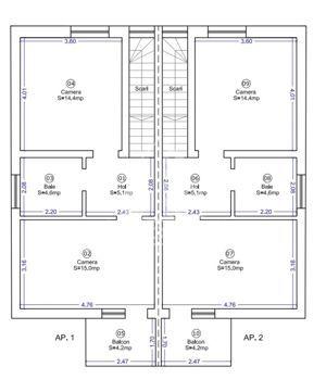 Duplex complet decomandat, cu 4 camere si 2 bai, langa Bucovat - imagine 16