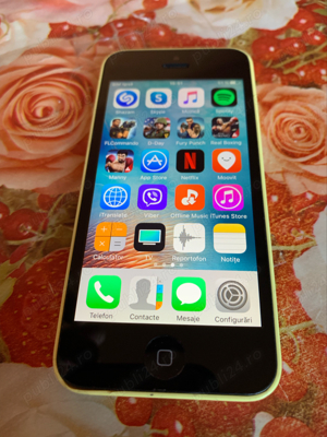 Vand tel iphone 5c liber de retea semnal 4G - imagine 4