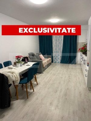 Apartament de vanzare cu 2 camere 55 mp, loc de parcare, zona Ampoi III - imagine 2