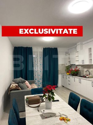 Apartament de vanzare cu 2 camere 55 mp, loc de parcare, zona Ampoi III