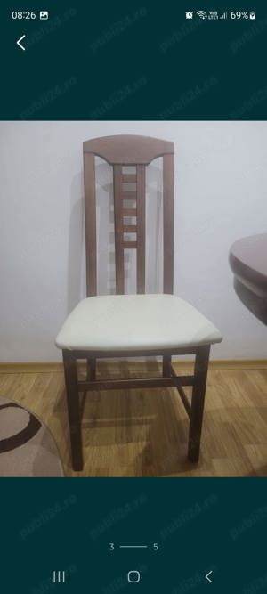 Masa rotunda si scaune - imagine 2