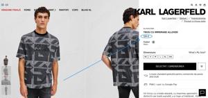 Tricou KARL LAGERFELD pentru bărbați,(Super Ofertă). - imagine 3