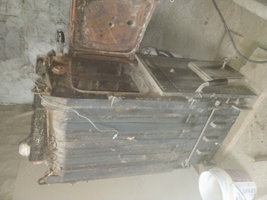 centrală pe lemne și cărbune si calorifere 