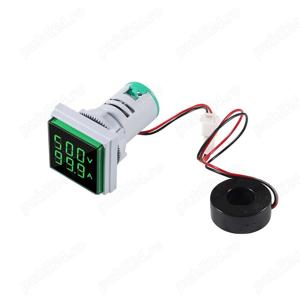 voltmetru ampermetru 60V-500V - 100A, AC alternativ, 230V, 390V, 400V