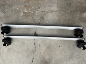 Vând bare transversale pt thule, folosite o singură dată pe un BMW X4 - imagine 2