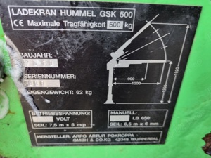 Vind macara manuala de 500kg - imagine 6