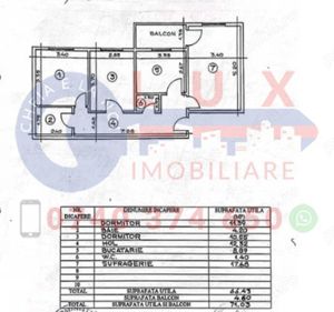 ID 3589 Apartament 3 camere - Strada Podgoriilor - ETAJUL 2 - imagine 15