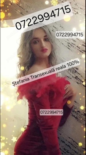 Ștefania Transexuală reala 100% detin locatie fac si deplasari