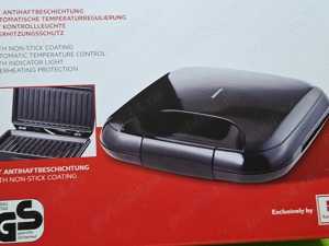 Grill   Gratar electric, strat antiaderent, 750W