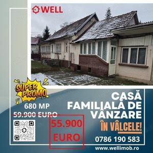 Casă familială de vânzare în Vâlcele!