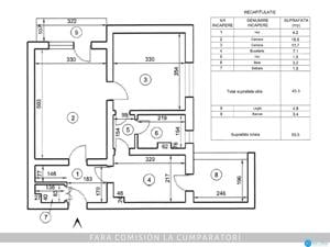 Apartament 2 camere - 1mai, etaj 3 - imagine 12