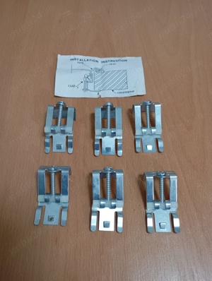 Vând SET 6 Bucati CLEME FIXARE,noi,pentru Chiuveta Bucătărie - imagine 1