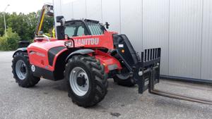 Inchiriem Manitou (stivuitor telescopic) si excavator de 3to
