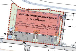 4646 mp - Hala industriala de inchiriat in Parc Industrial Arad - imagine 2