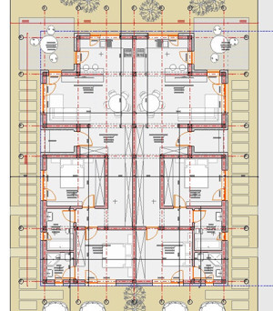 Duplex 3 camere, 76mp utili, teren 285mp, P+Pod in Bucovat - imagine 19