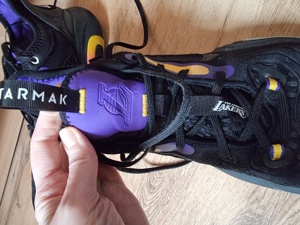  Ghete Baschet NBA LOS ANGELES LAKERS Adulți  marimea 46 - imagine 5