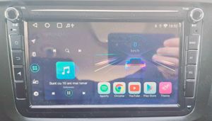 Navigație android 12, cu TOUCHSCREEN, dedicata VW   SKODA   SEAT