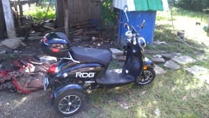 Vand motocicleta electrica 3 roti RDB E-Klass, in garantie