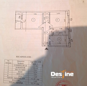 Soseaua Nicolina - CUG - Apartament 2 camere DECOMANDAT 55,79 mp - imagine 11