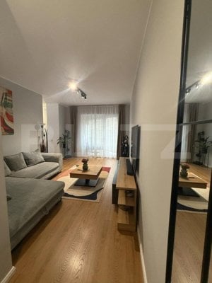 Apartament 2 camere, 56 mp, etaj intermediar, loc de parcare, zona Vivo - imagine 2