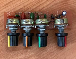 Modul corector de ton   Egaluzator pasiv - Volum, Bass, Treble si High - imagine 3