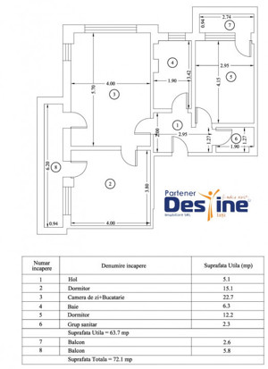 OFERTĂ -10% COMISION 0% - Apartament 23 camere 72 MP - ROMAN - imagine 11