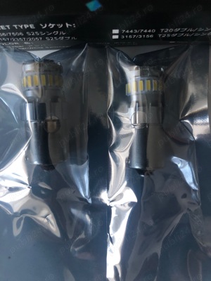  Set 2 Becuri LED, P21W Alb Rece Cip CanBus.NOI - imagine 6