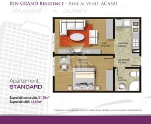 Apartament modern Rin Grand Residence - imagine 4