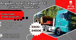 Angajam sofer pe camion agabaritic 3450 euro NET