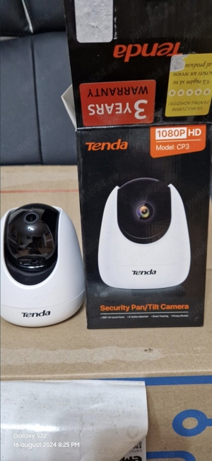 Camera de supraveghere Tenda Smart CP3, 360 grade, Full HD 1080P