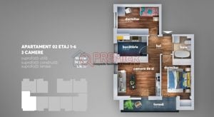 Drumul Jilavei - Apartament 3 camere - Aparatorii Patriei - imagine 2