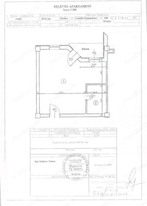 Apartament cu o camera - Etajul 5 - Rogerius - IMOBIHOR  - imagine 6