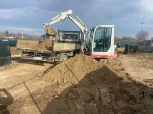 inchiriez buldoexcavator miniexcavator bobcat cilindru compactor - imagine 2