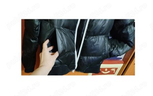 Jacheta Geaca groasa iarna, fermuar pana la gluga, White Label UK - imagine 5