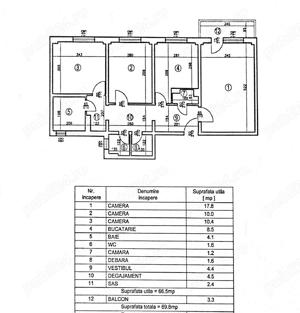 Particular, vand ap 3 camere decom et 4 10 apoape de metrou Iancului 