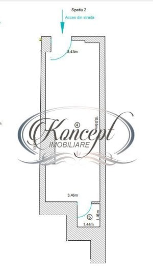 Spatiu comercial cu vad pietonal intens in Iris - imagine 7