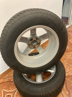 Set anvelope cu jante R16 iarna DOT 2018 Nissan Qashqai, Juke, Kadjar, Dacia Duster - imagine 3