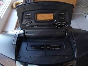 Radio PANASONIC Rx-Ed77 Cobra dublu casetofon,cd,telecomanda,boombox,servisat - imagine 3