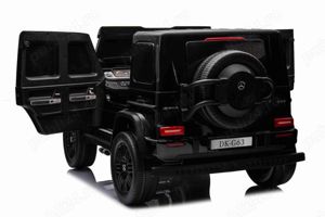 Masinuta electrica pentru 2 copii Mercedes G63 4x 200w 24V, 14Ah, Mp3 - imagine 3